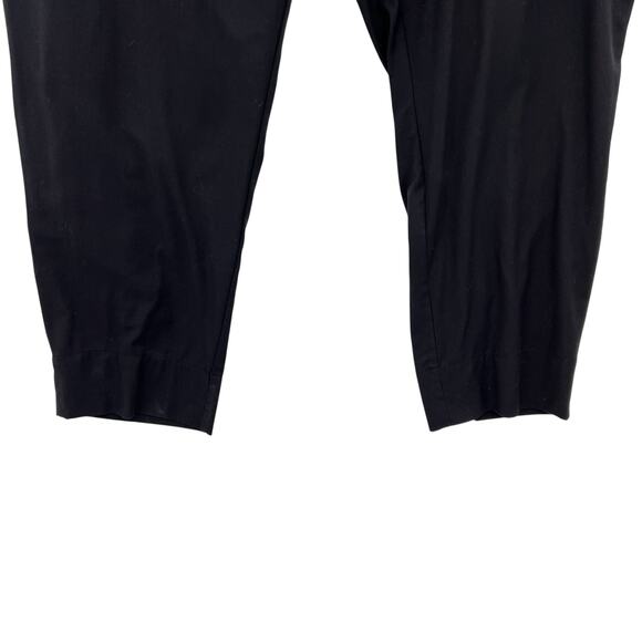 Wildfang Empower Trouser Pants Stretch Solid Black Plus Size 24W‎ - Picture 6 of 12